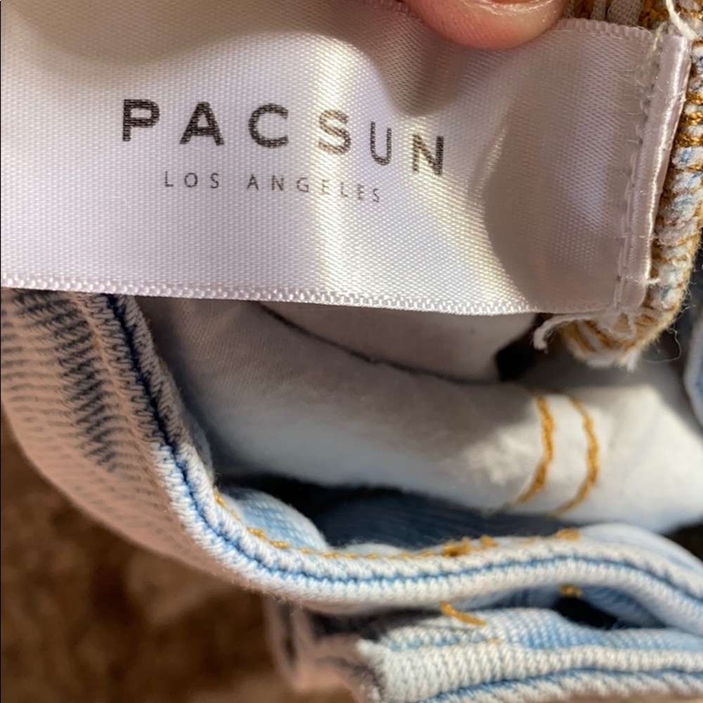 PacSun Jean light denim mini skirt - Picture 6 of 8